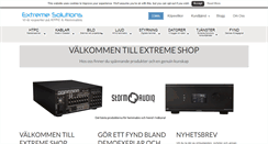 Desktop Screenshot of extremeshop.se