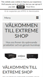 Mobile Screenshot of extremeshop.se