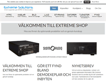 Tablet Screenshot of extremeshop.se